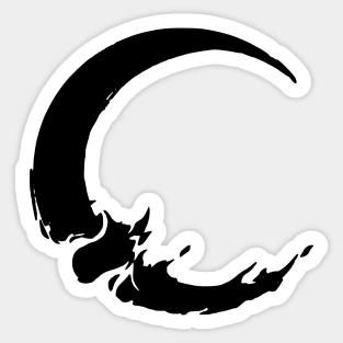 Nightfall Crescent Sticker